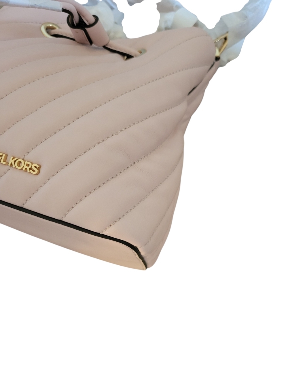 Michael Kors Suri Small Quilted Crossbody Bag in Pink - Picture 14 of 14